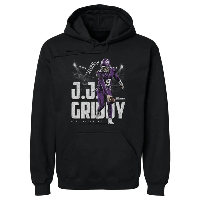 J.J. McCarthy Minnesota Griddy WHT sold by 500 Level