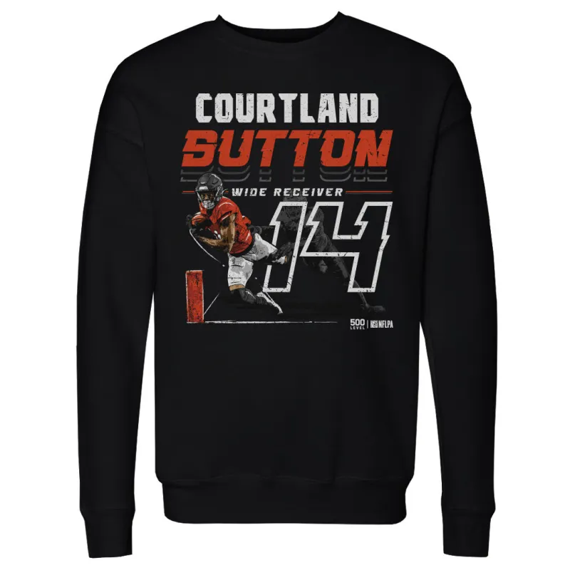 Courtland Sutton Denver Player Name WHT sold by 500 Level