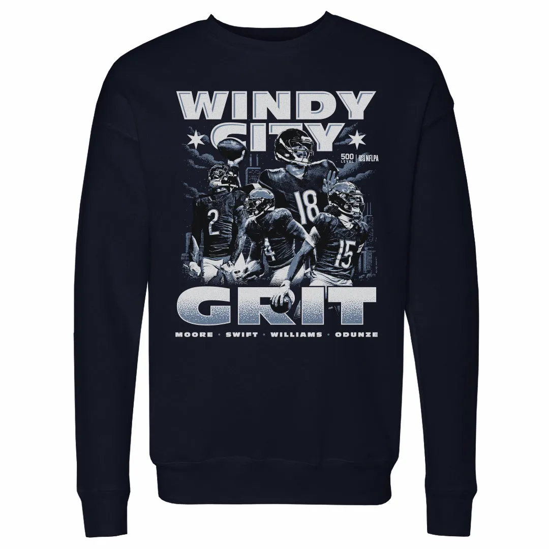 Caleb Williams Chicago Windy City Grit WHT sold by 500 Level