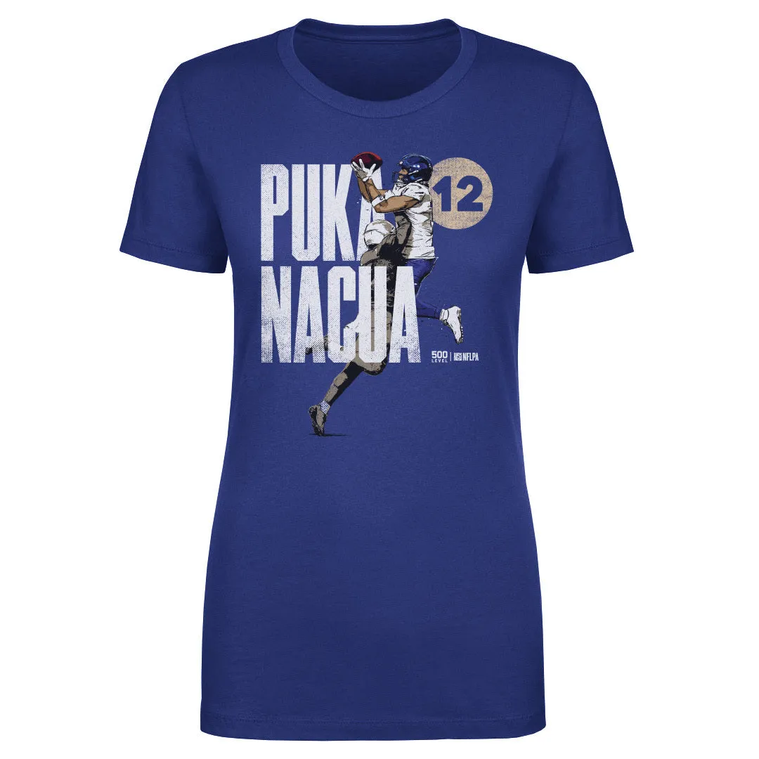 Puka Nacua Los Angeles R Player Name WHT sold by 500 Level