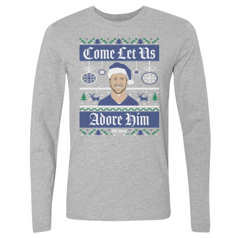 Josh Allen Buffalo Ugly Sweater WHT sold by 500 Level