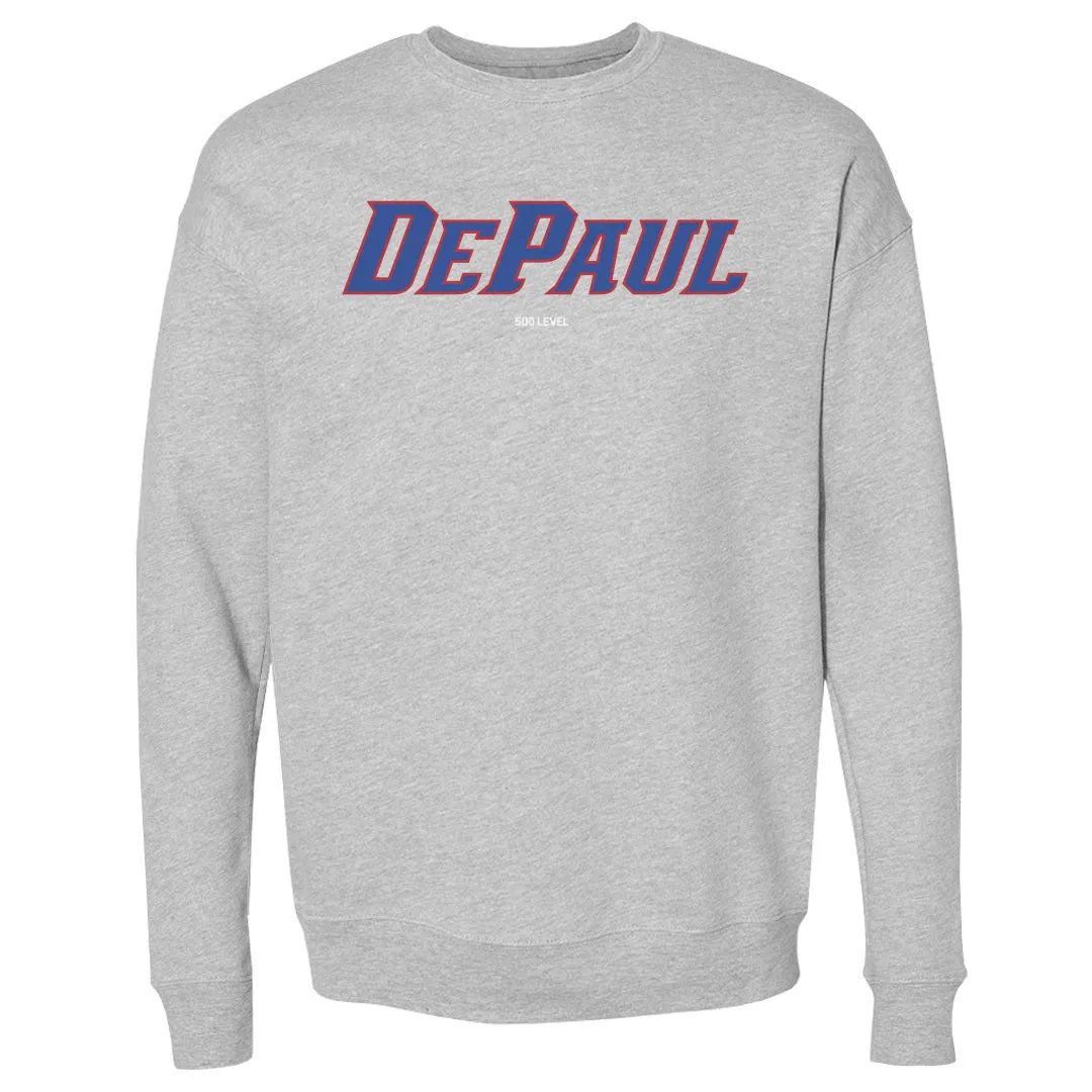 DePaul Blue Demons Wordmark WHT sold by 500 Level