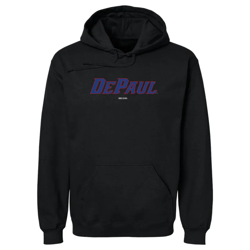 DePaul Blue Demons Wordmark WHT sold by 500 Level