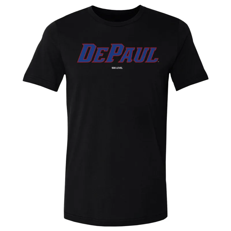 DePaul Blue Demons Wordmark WHT sold by 500 Level