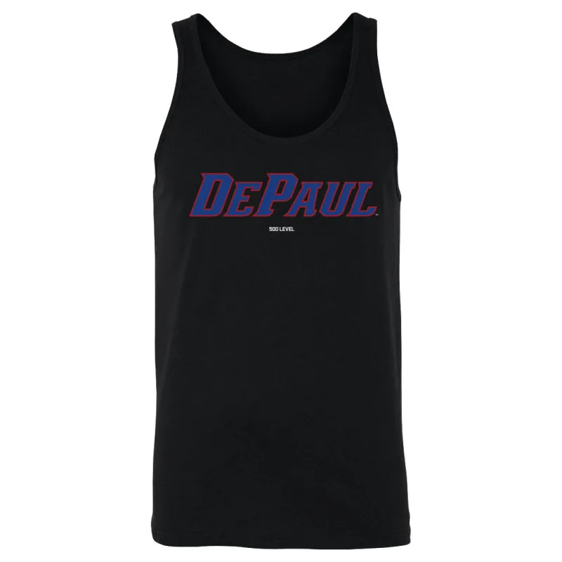 DePaul Blue Demons Wordmark WHT sold by 500 Level
