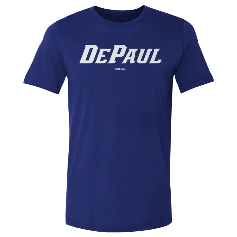 DePaul Blue Demons Wordmark White WHT sold by 500 Level