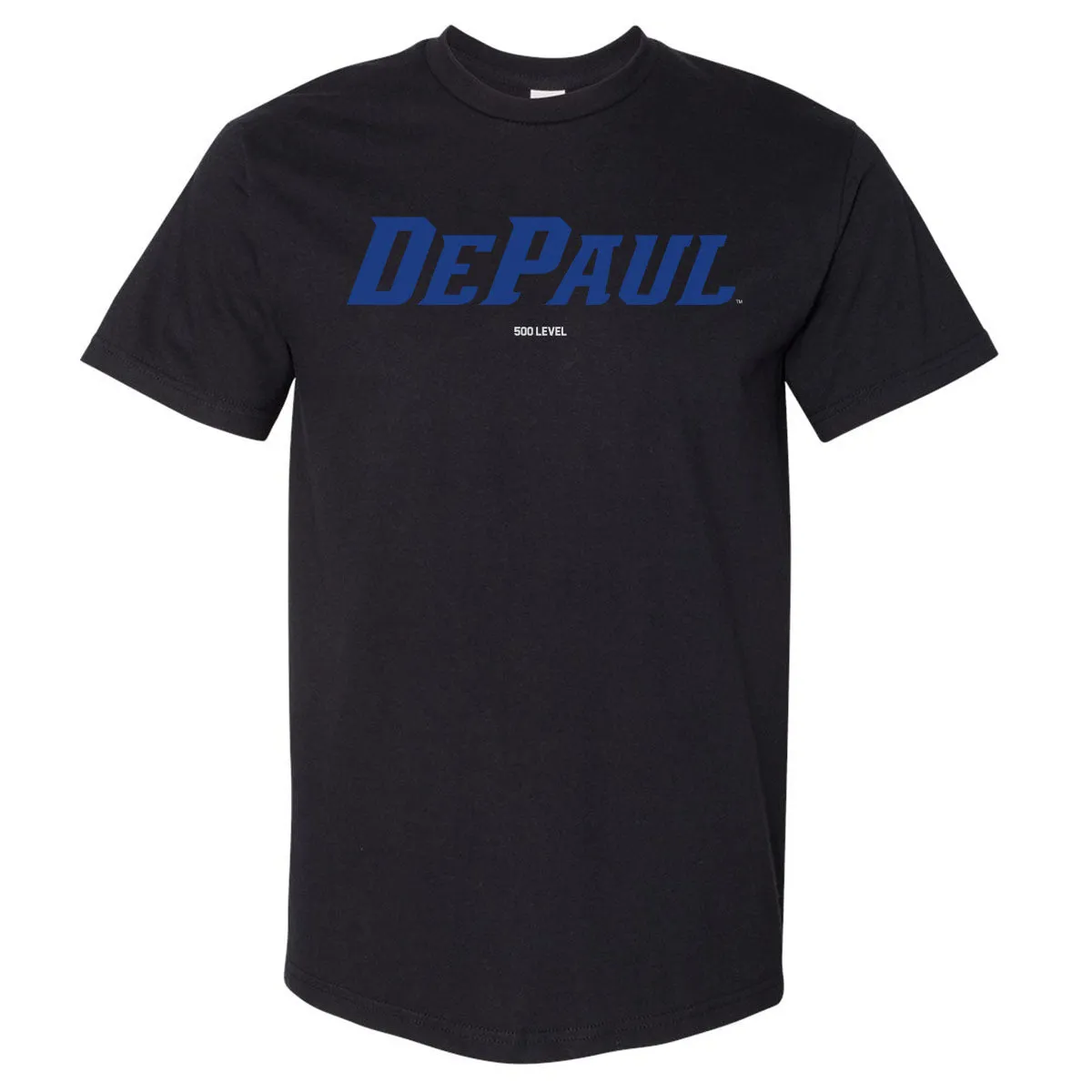 DePaul Blue Demons Wordmark Royal WHT sold by 500 Level