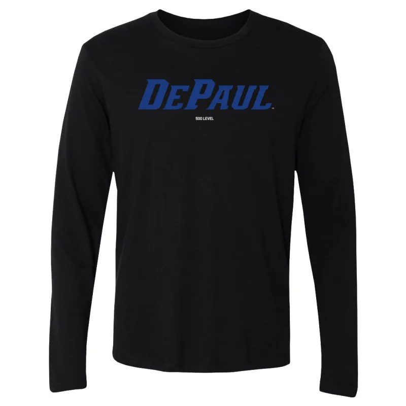 DePaul Blue Demons Wordmark Royal WHT sold by 500 Level