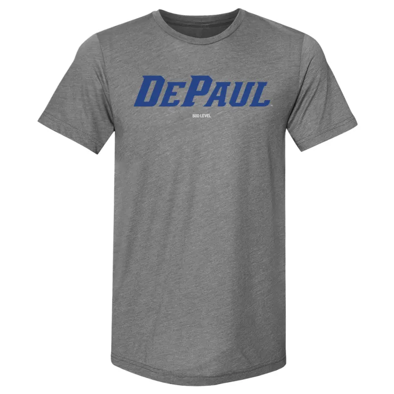 DePaul Blue Demons Wordmark Royal WHT sold by 500 Level