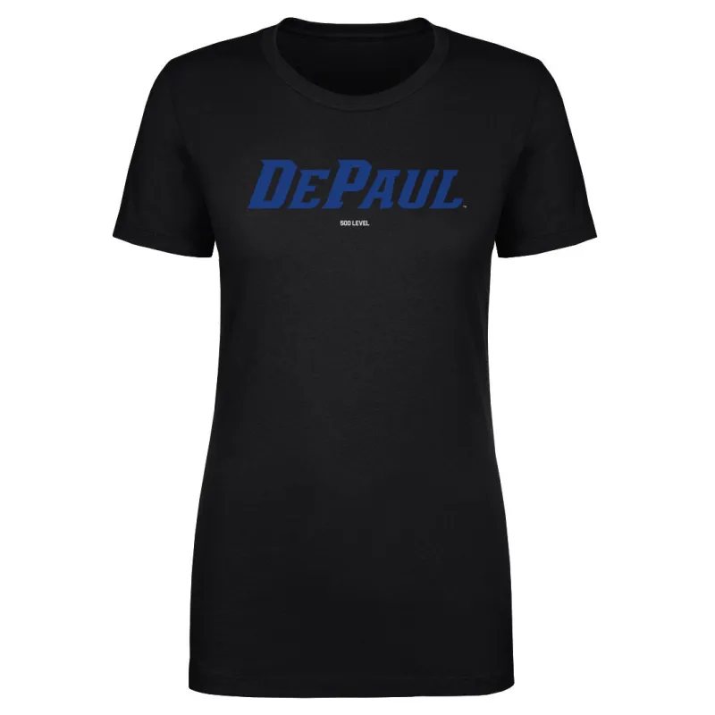 DePaul Blue Demons Wordmark Royal WHT sold by 500 Level