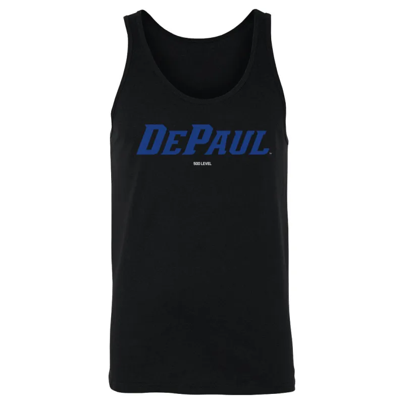 DePaul Blue Demons Wordmark Royal WHT sold by 500 Level