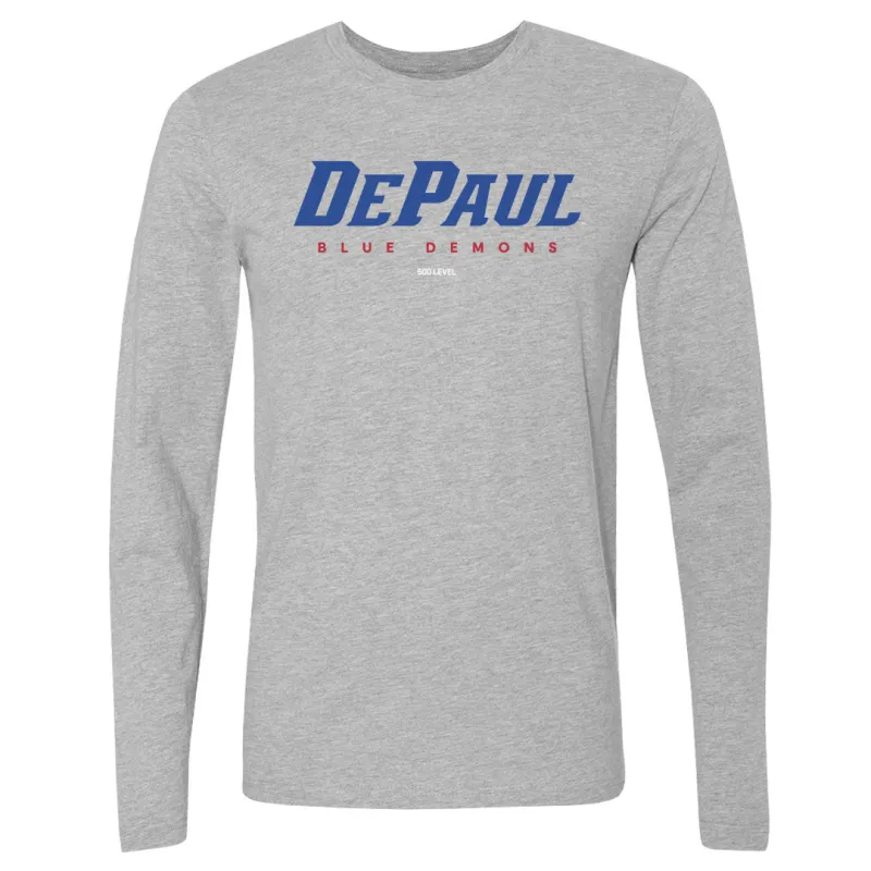 DePaul Blue Demons Wordmark Blue Demons WHT sold by 500 Level