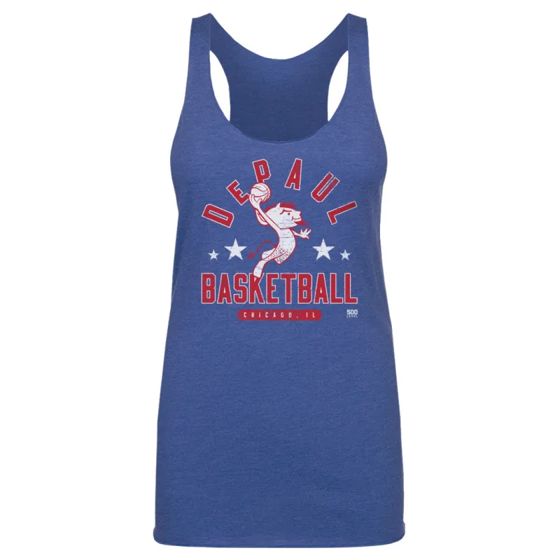 DePaul Blue Demons Vintage Basketball WHT sold by 500 Level