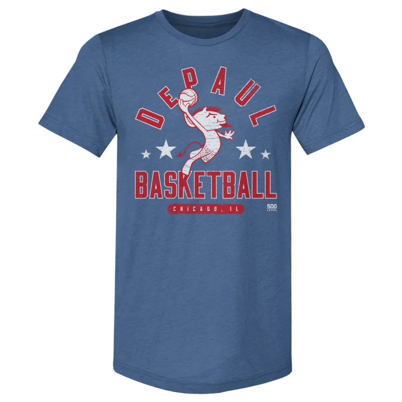 DePaul Blue Demons Vintage Basketball WHT sold by 500 Level