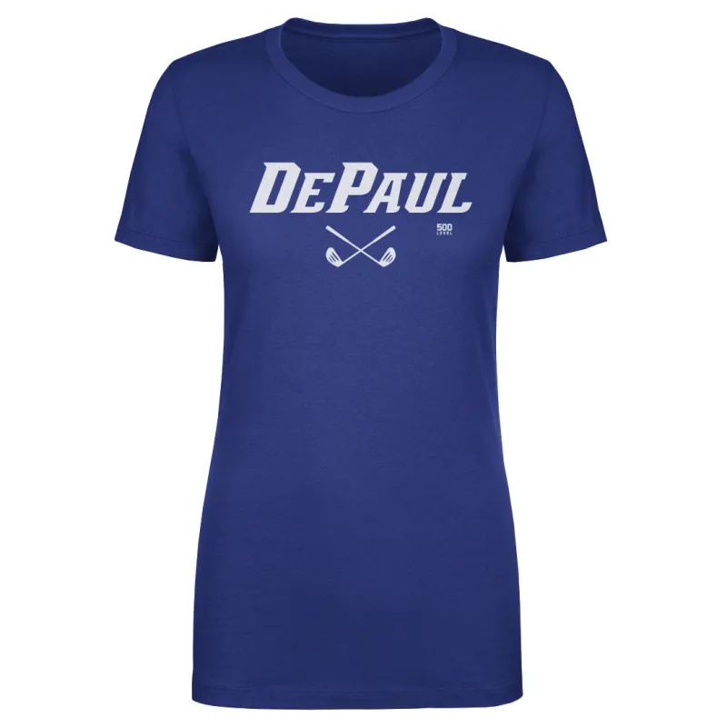 DePaul Blue Demons Golf Minimalist WHT made by 500 Level