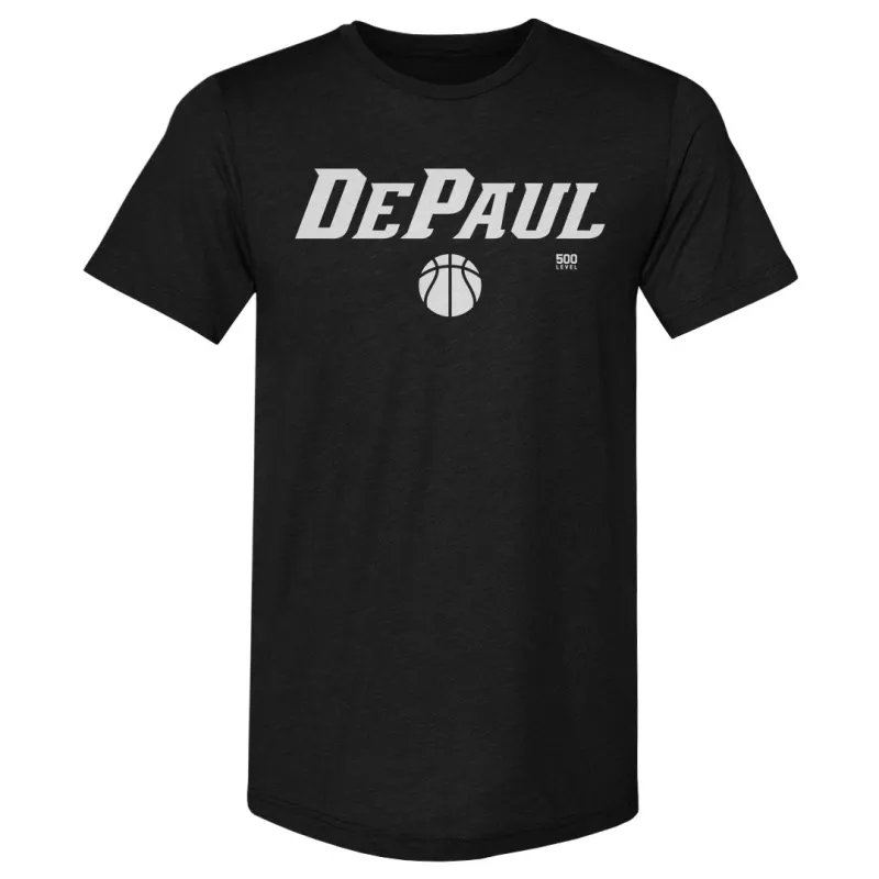 DePaul Blue Demons Basketball Minimalist WHT sold by 500 Level
