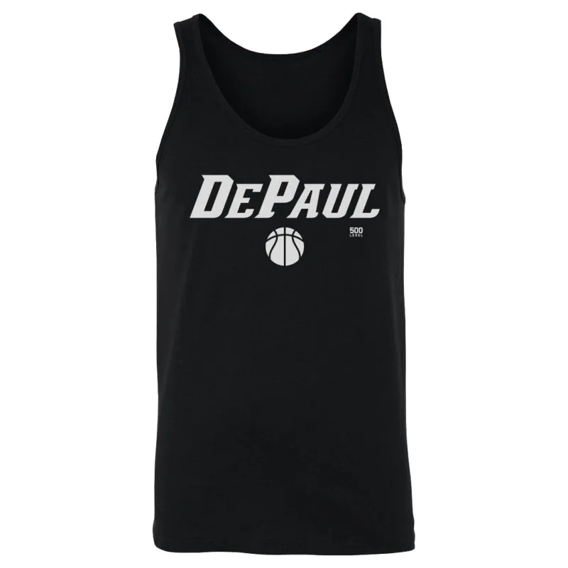 DePaul Blue Demons Basketball Minimalist WHT sold by 500 Level