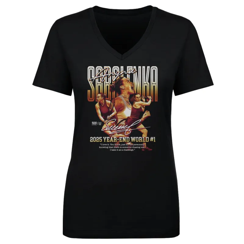 Aryna Sabalenka Vintage Bitmap WHT sold by 500 Level