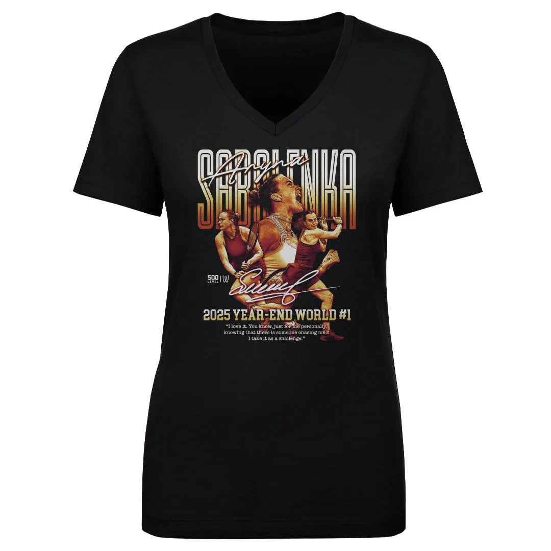 Aryna Sabalenka Vintage Bitmap WHT sold by 500 Level