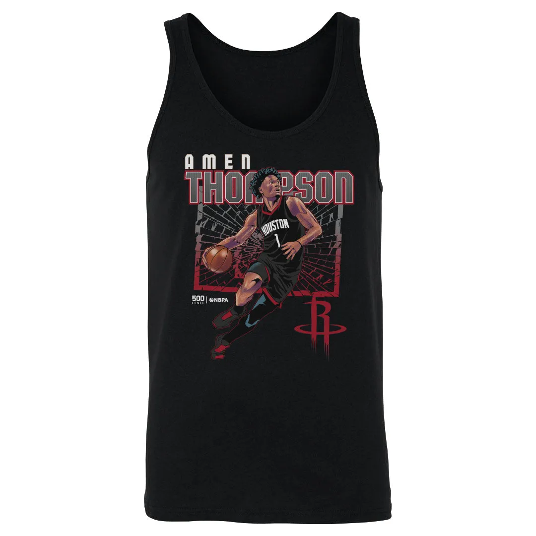 Amen Thompson Houston Rockets Shattered WHT sold by 500 Level