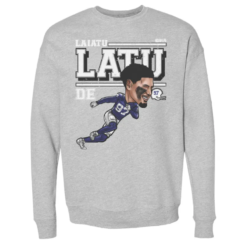 Laiatu Latu Indianapolis Cartoon WHT sold by 500 Level