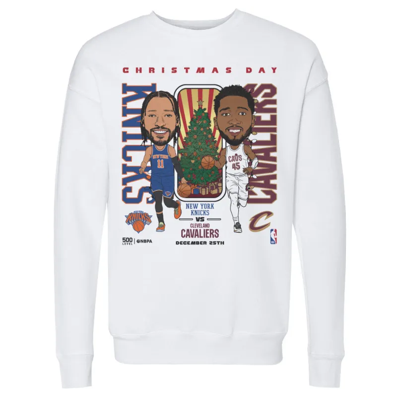 2025 NBA Christmas Day Match Up Knicks Vs. Cavaliers made by 500 Level
