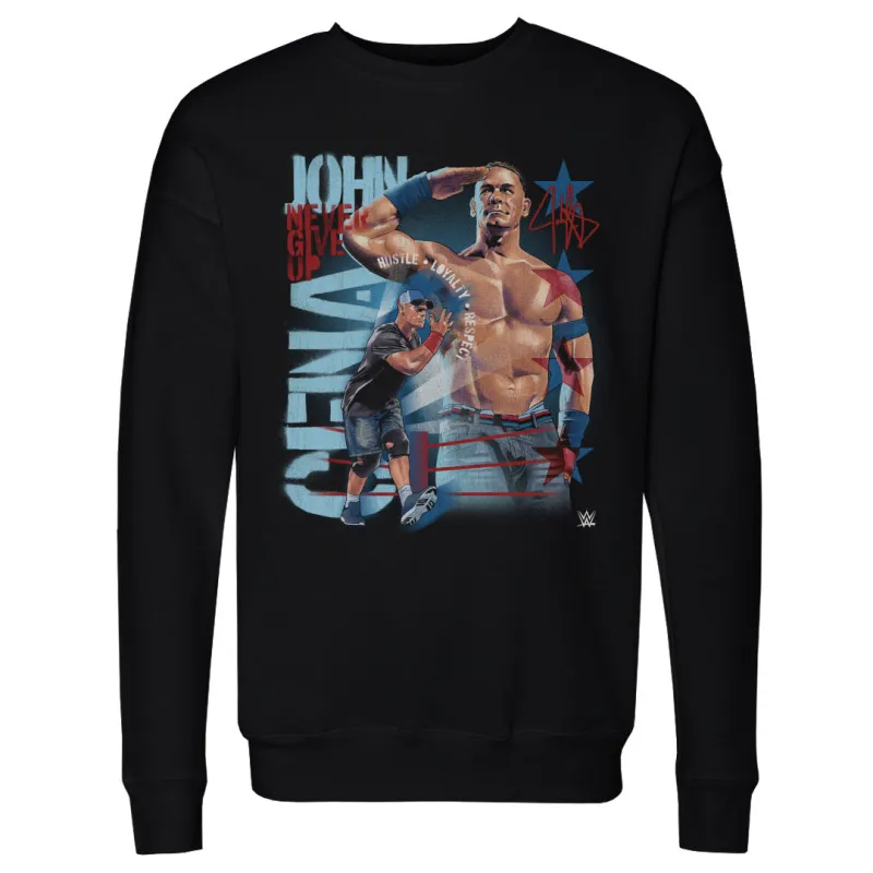 John Cena Never Give Up Salute WHT sold by 500 Level