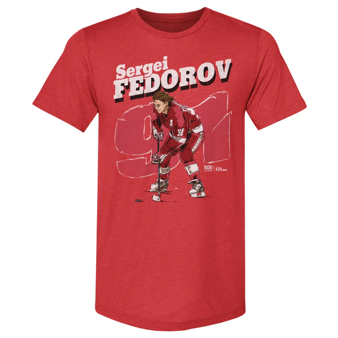 Sergei Fedorov Detroit Retro WHT sold by 500 Level product image thumbnail 3