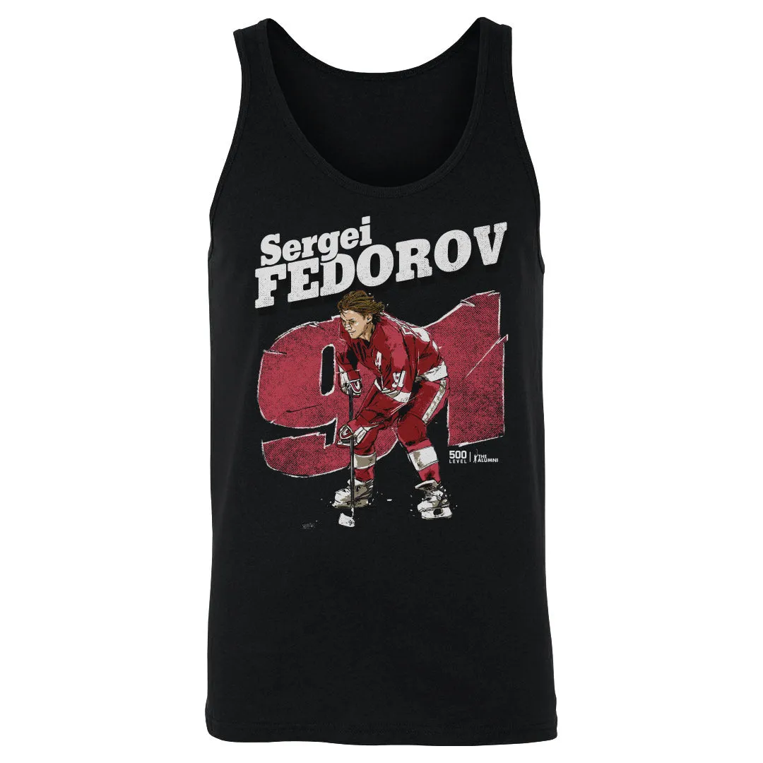 Sergei Fedorov Detroit Retro WHT sold by 500 Level