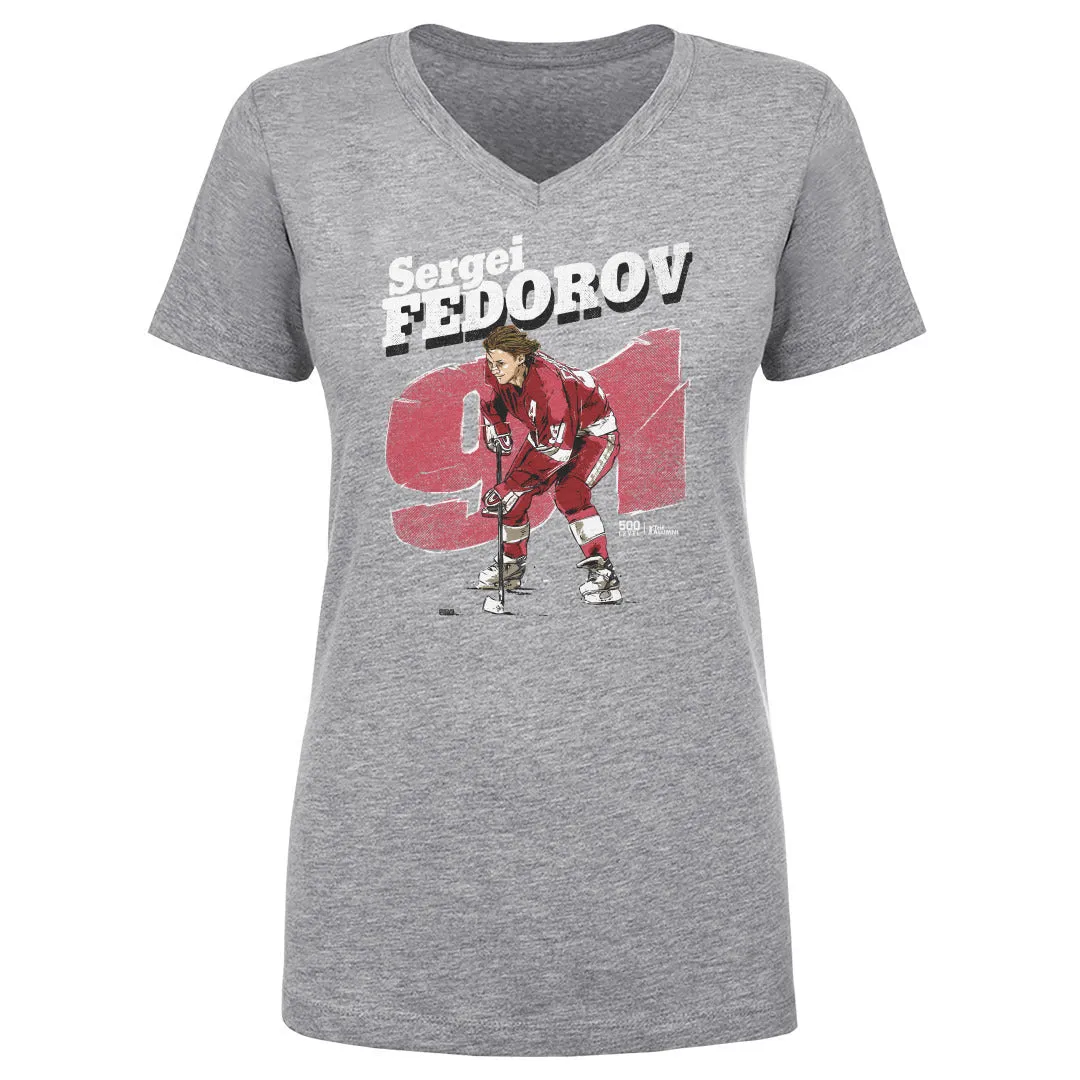 Sergei Fedorov Detroit Retro WHT sold by 500 Level product image thumbnail 3
