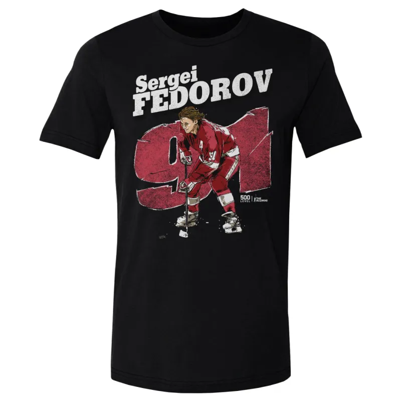Sergei Fedorov Detroit Retro WHT sold by 500 Level