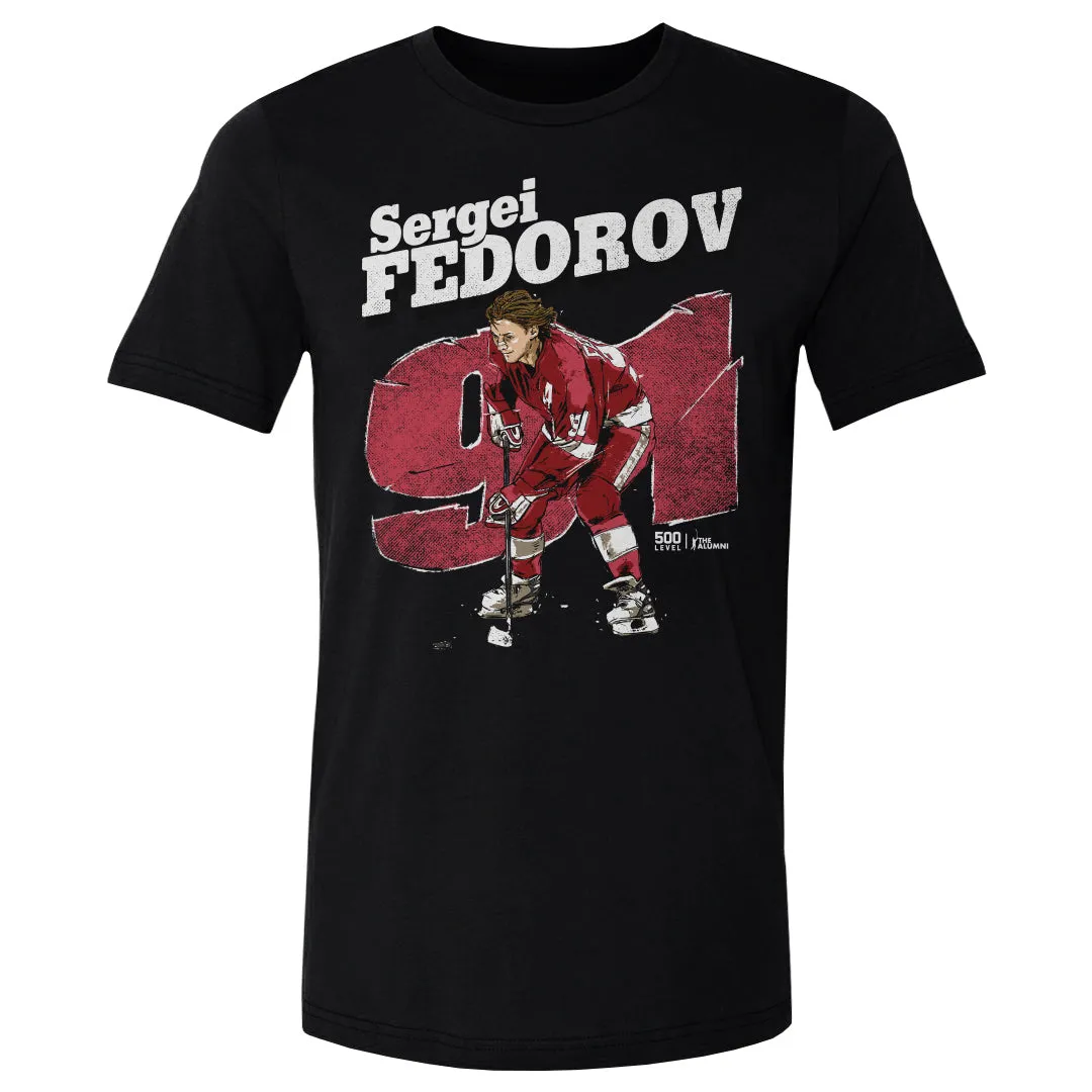 Sergei Fedorov Detroit Retro WHT sold by 500 Level
