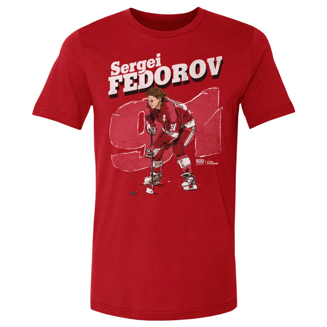 Sergei Fedorov Detroit Retro WHT sold by 500 Level product image thumbnail 3