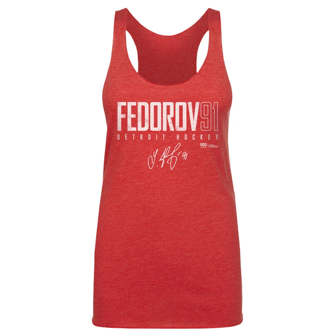 Sergei Fedorov Detroit Elite WHT sold by 500 Level product image thumbnail 2