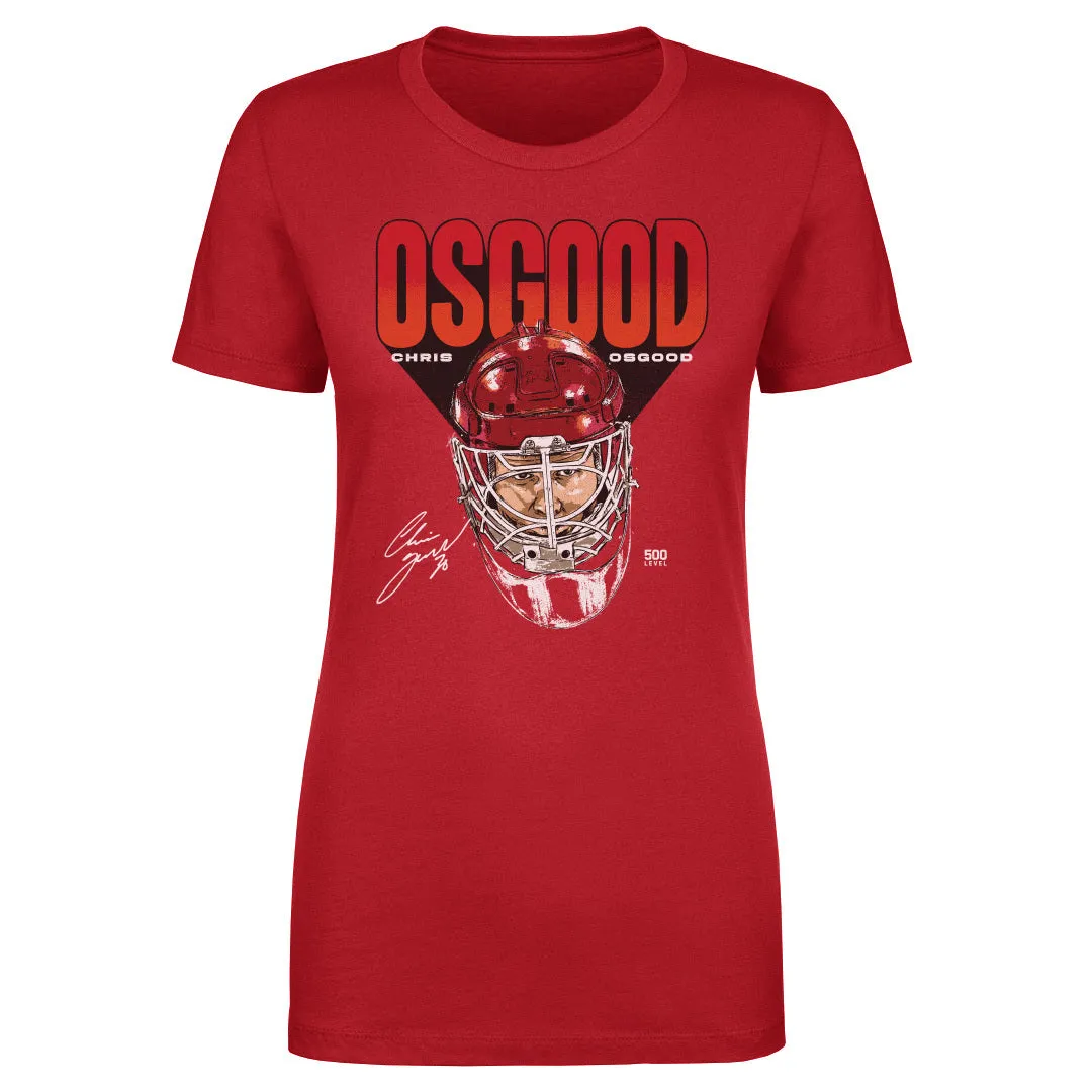 Chris Osgood Detroit Hockey Mask WHT sold by 500 Level product image thumbnail 2