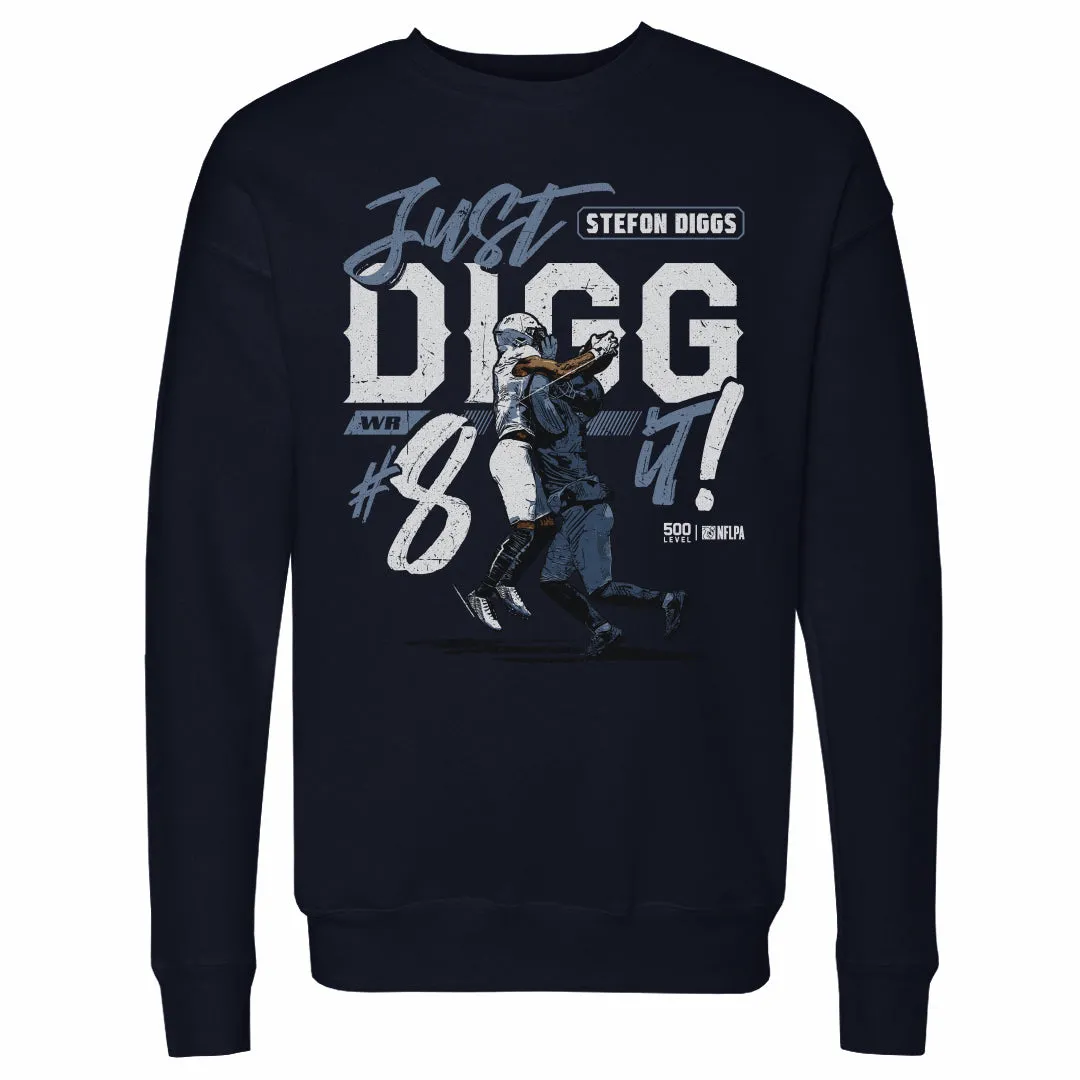 Stefon Diggs New England Just Digg It WHT sold by 500 Level