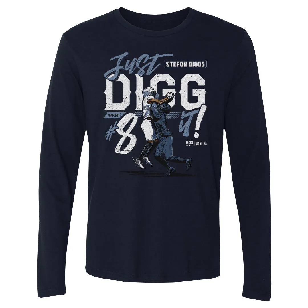 Stefon Diggs New England Just Digg It WHT sold by 500 Level