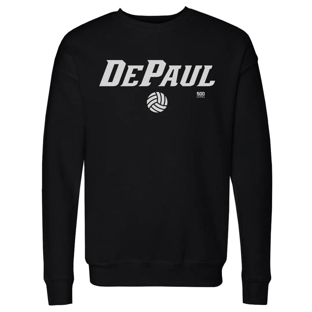 DePaul Blue Demons Volleyball Minimalist WHT sold by 500 Level