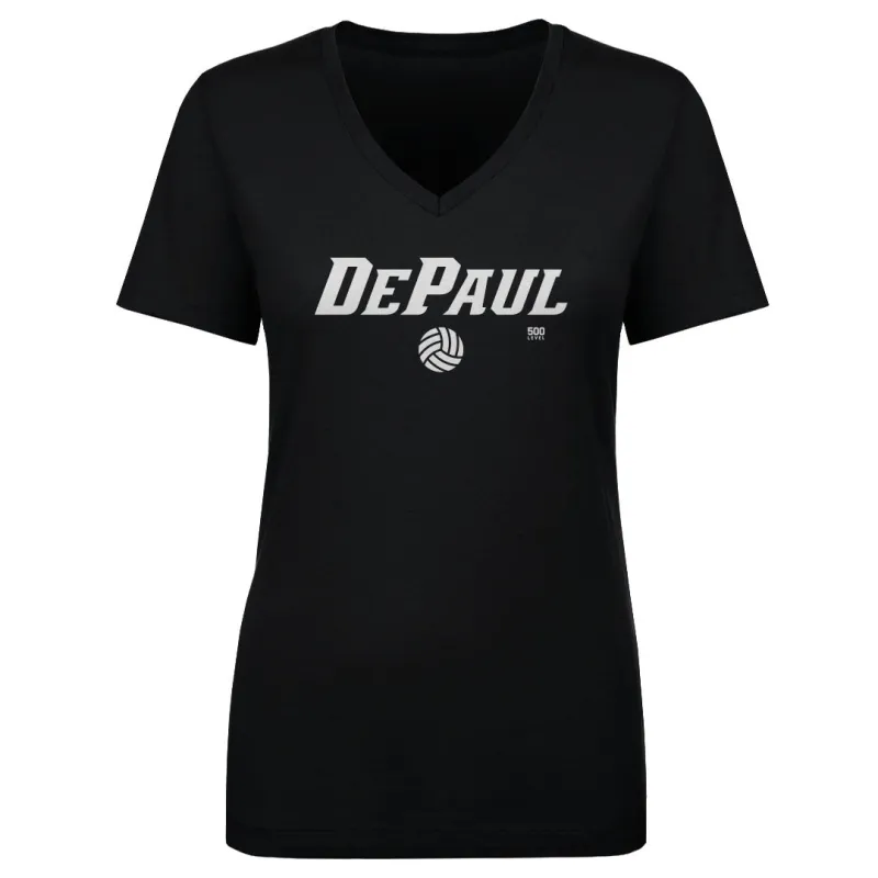 DePaul Blue Demons Volleyball Minimalist WHT sold by 500 Level