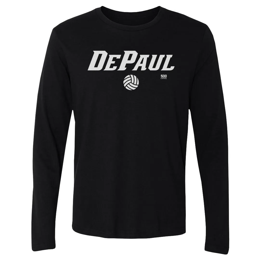 DePaul Blue Demons Volleyball Minimalist WHT sold by 500 Level