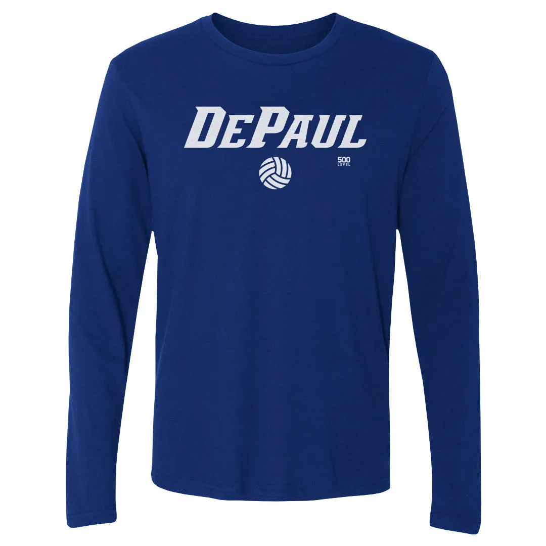 DePaul Blue Demons Volleyball Minimalist WHT sold by 500 Level product image thumbnail 2