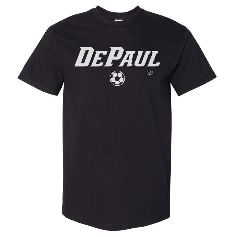DePaul Blue Demons Soccer Minimalist WHT sold by 500 Level