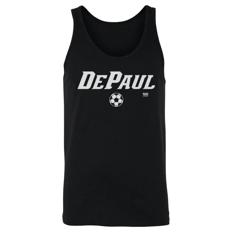 DePaul Blue Demons Soccer Minimalist WHT sold by 500 Level