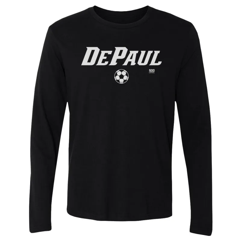 DePaul Blue Demons Soccer Minimalist WHT sold by 500 Level