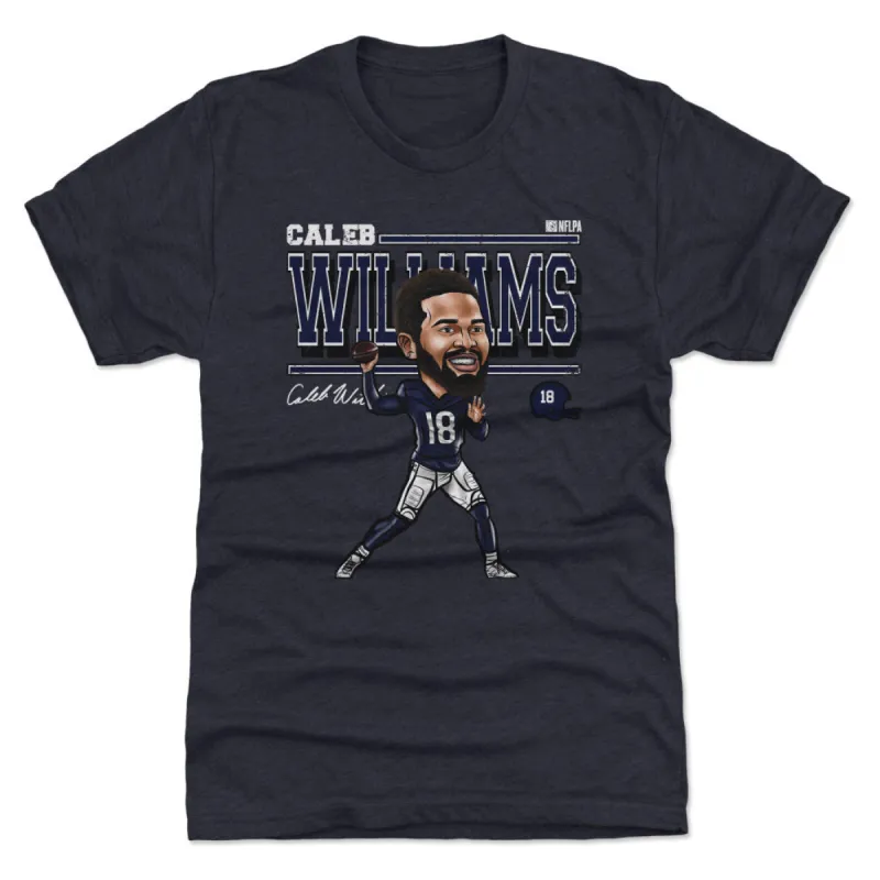 Caleb Williams Chicago Cartoon WHT sold by 500 Level