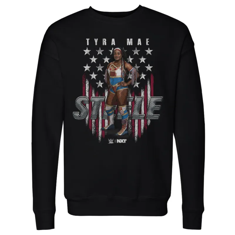 Tyra Mae Steele Flag Name WHT made by 500 Level