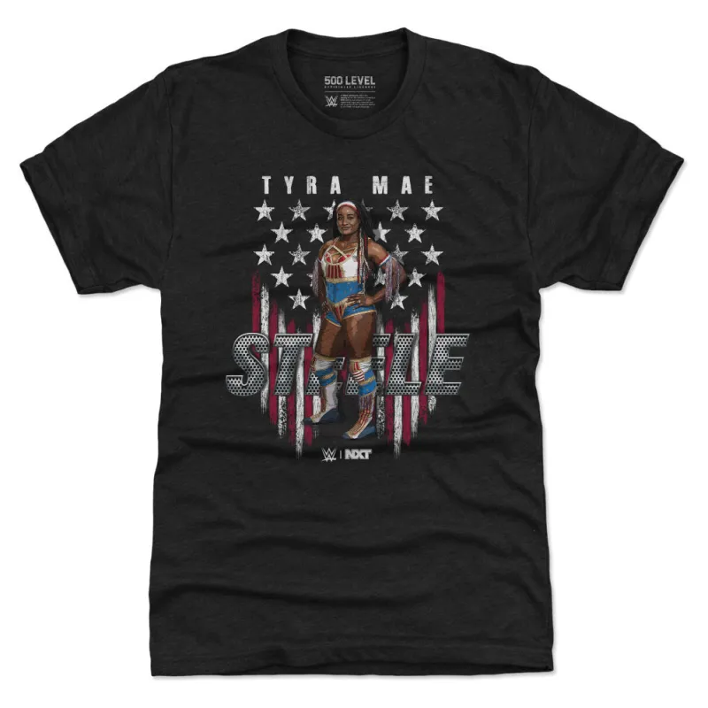 Tyra Mae Steele Flag Name WHT sold by 500 Level