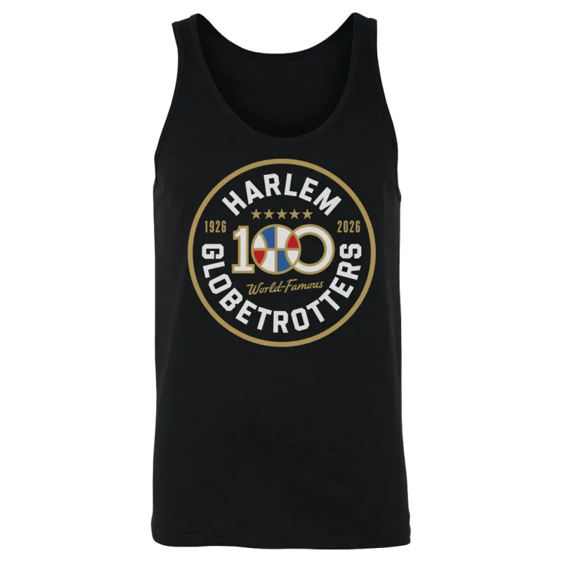 Harlem Globetrotters 100 Years Circle WHT made by 500 Level