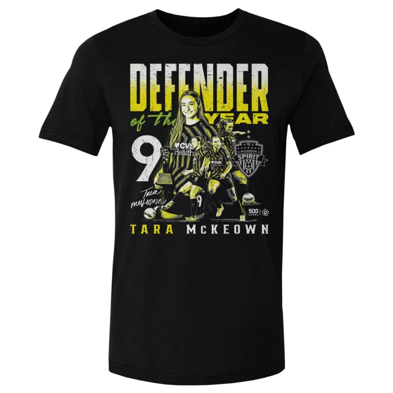 Tara McKeown Washington Spirit 2025 Defender Of The Year WHT sold by 500 Level
