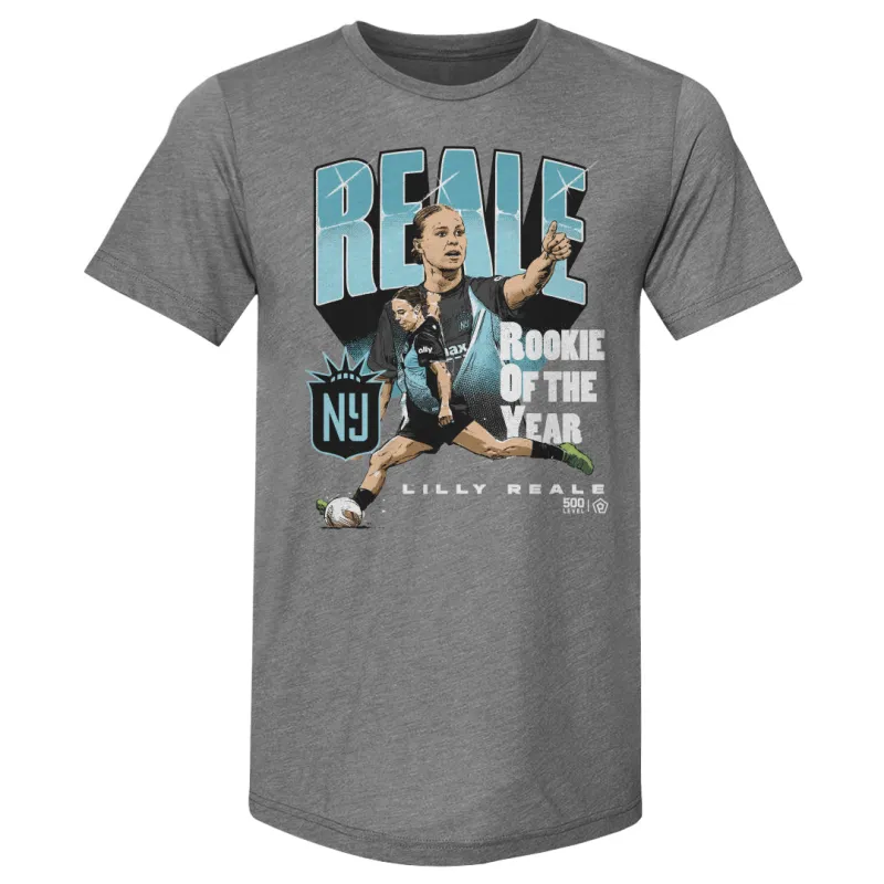 Lilly Reale Gotham FC 2025 Rookie Of The Year WHT sold by 500 Level